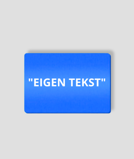 Snuifpasje Eigen tekst