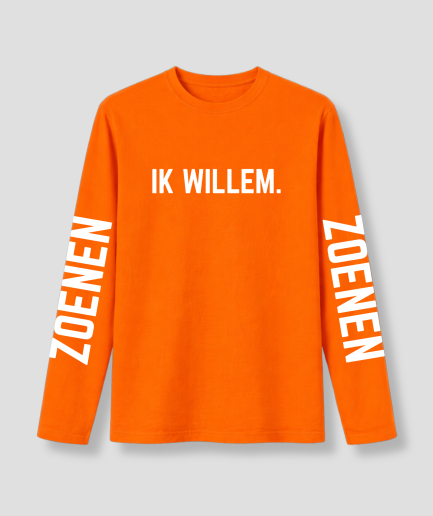 Ik Willem. Zoenen