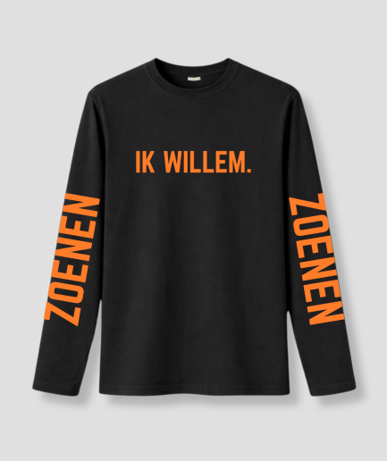 Ik Willem. Zoenen