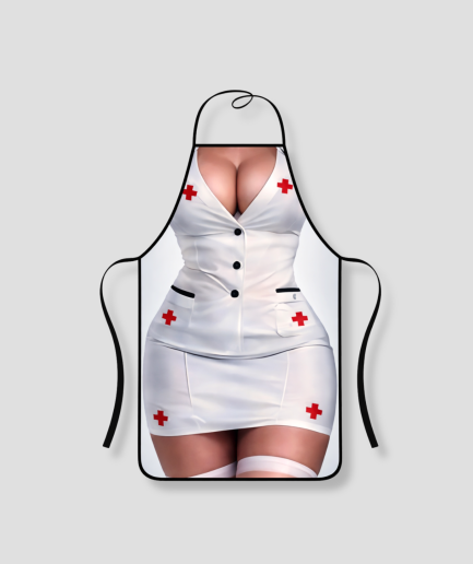 Stoute zuster schort