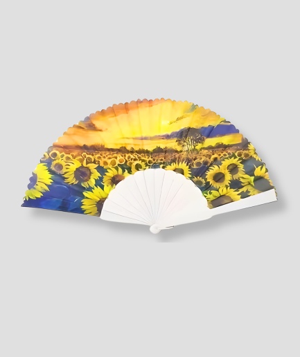 sunflower handfan