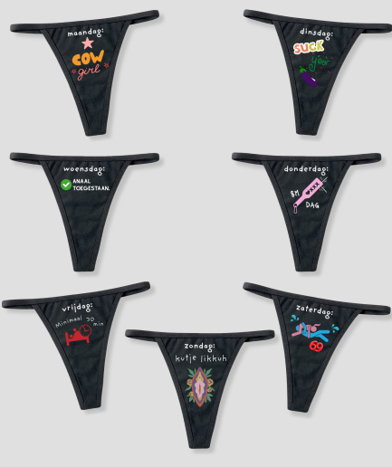 String bundel grappig