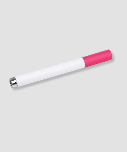 snuifbuisje met roze