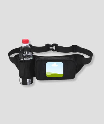 Bottle fanny pack eigen foto