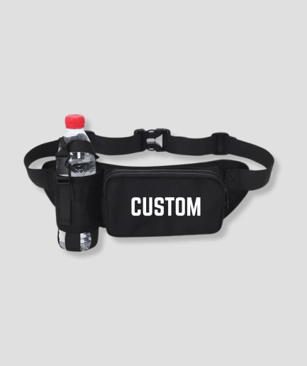 Bottle fanny pack eigen tekst