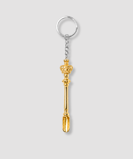 gouden schepje mooi sleutelhanger