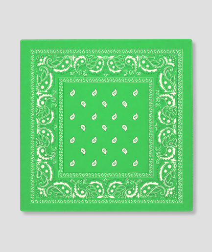Licht groene bandana