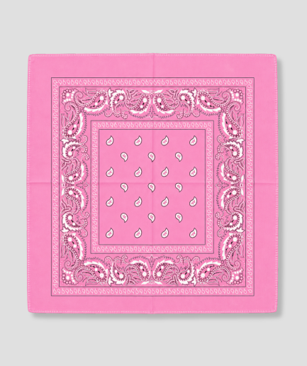 Roze bandana