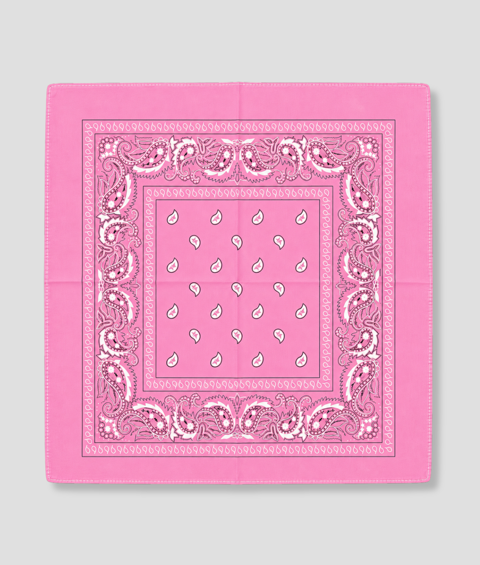 Roze bandana voor festival outfit
