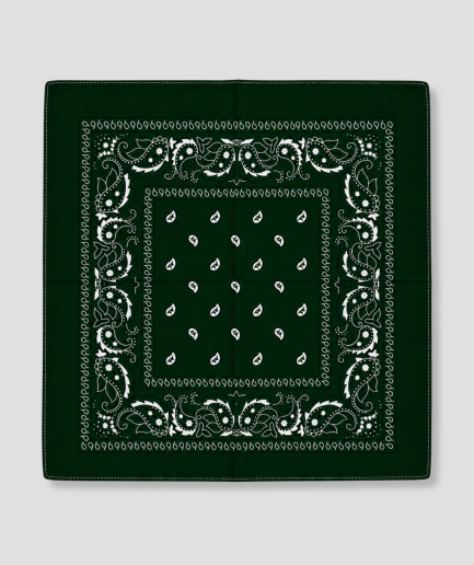 Olijf groene bandana
