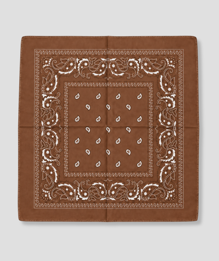 Bruine bandana