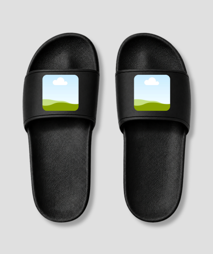 Eigen foto badslippers