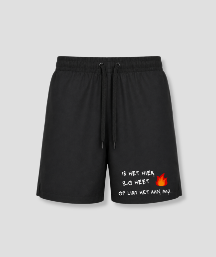 Is het hier zo heet of?