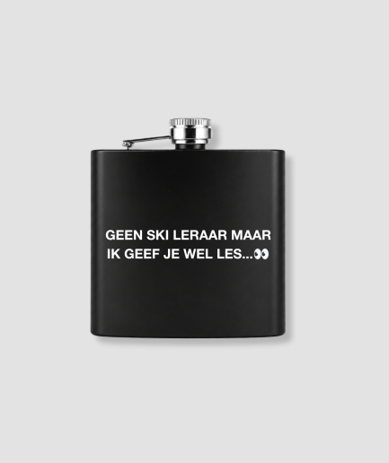 Geen ski leraar maar geef wel les