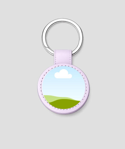 Eigen foto ronde hanger