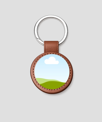 Eigen foto ronde hanger