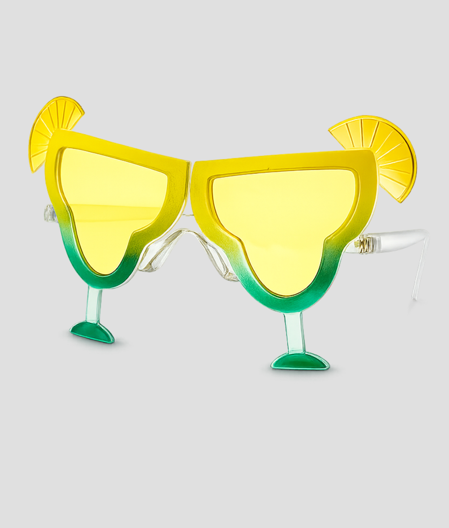 Margaritaglazen feestbril, model Barmandem