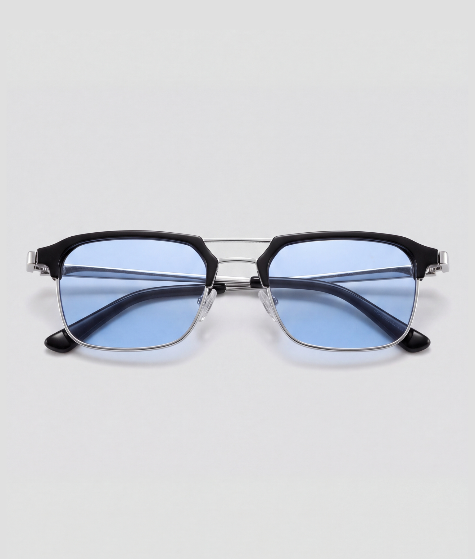 Flirt, montuur zilver, glas blauw