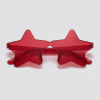 I see stars, bril met rood montuur en rood glazen
