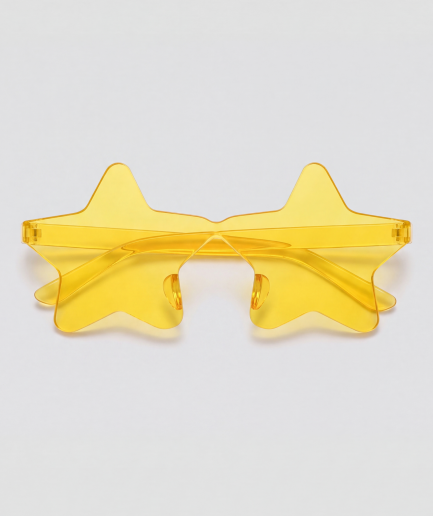 I see stars, montuur geel, glas geel