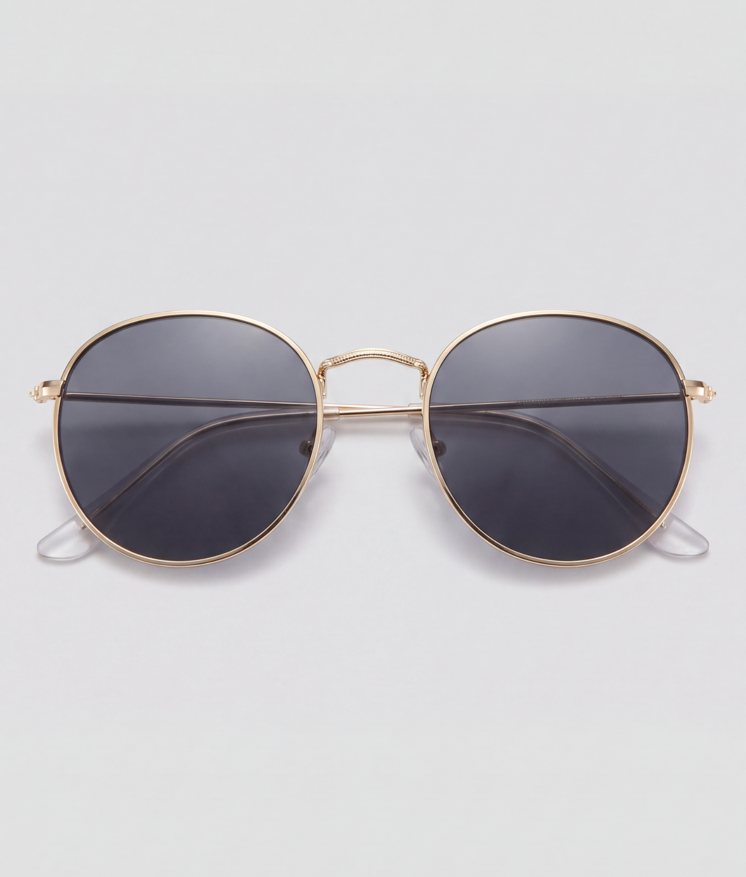 Sun Classic, bril met goud montuur en zwart glazen
