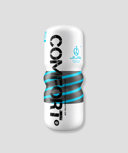 Masturbator cup mond wit met blauw