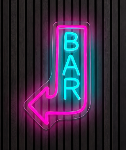 Bar neon neon verlichting