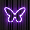Butterfly neon neon verlichting