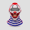 Enge clown skimasker