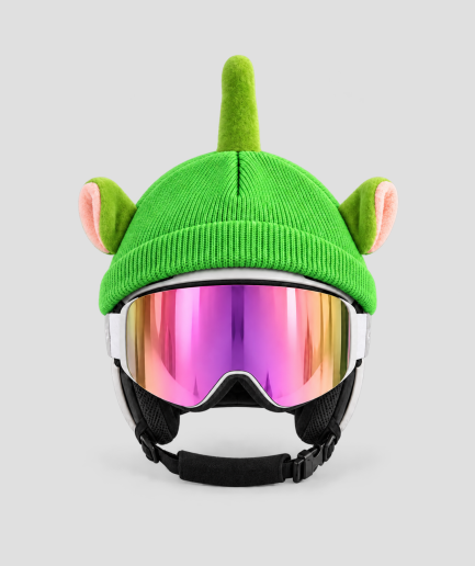 Dino skihelm cover