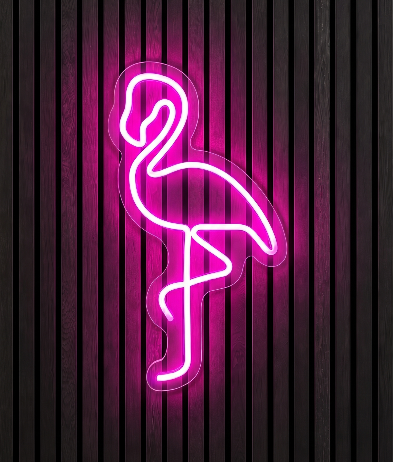 Flamingo neon neon verlichting