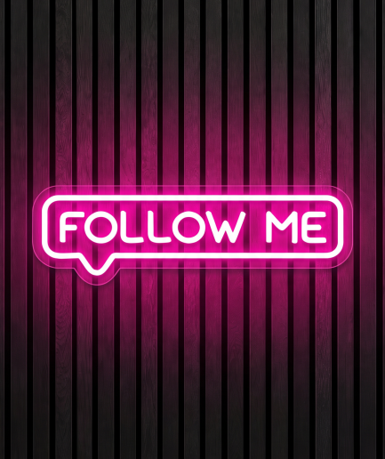 Follow Me neon neon verlichting