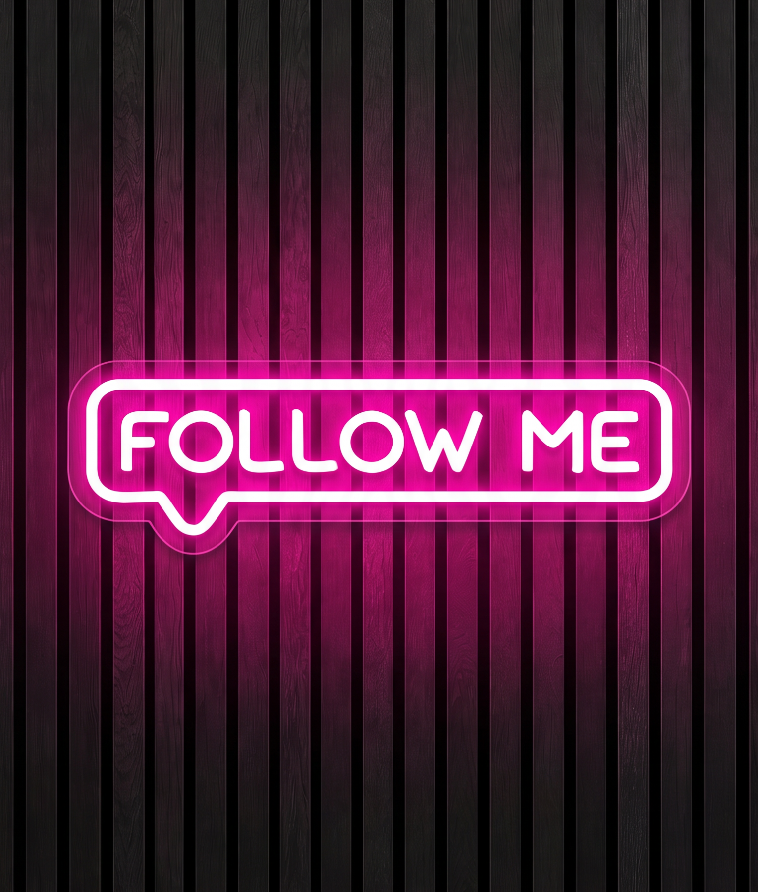 Follow Me neon neon verlichting