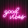 Good vibes neon neon verlichting