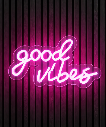 Good vibes neon neon verlichting