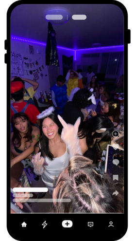 vriendinnen op een huisfeest