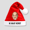 Kerstmuts met foto ik haat kerst voorbeeld