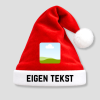 Kerstmuts met eigen foto en tekst