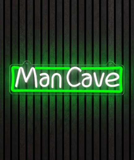 Mancave neon neon verlichting
