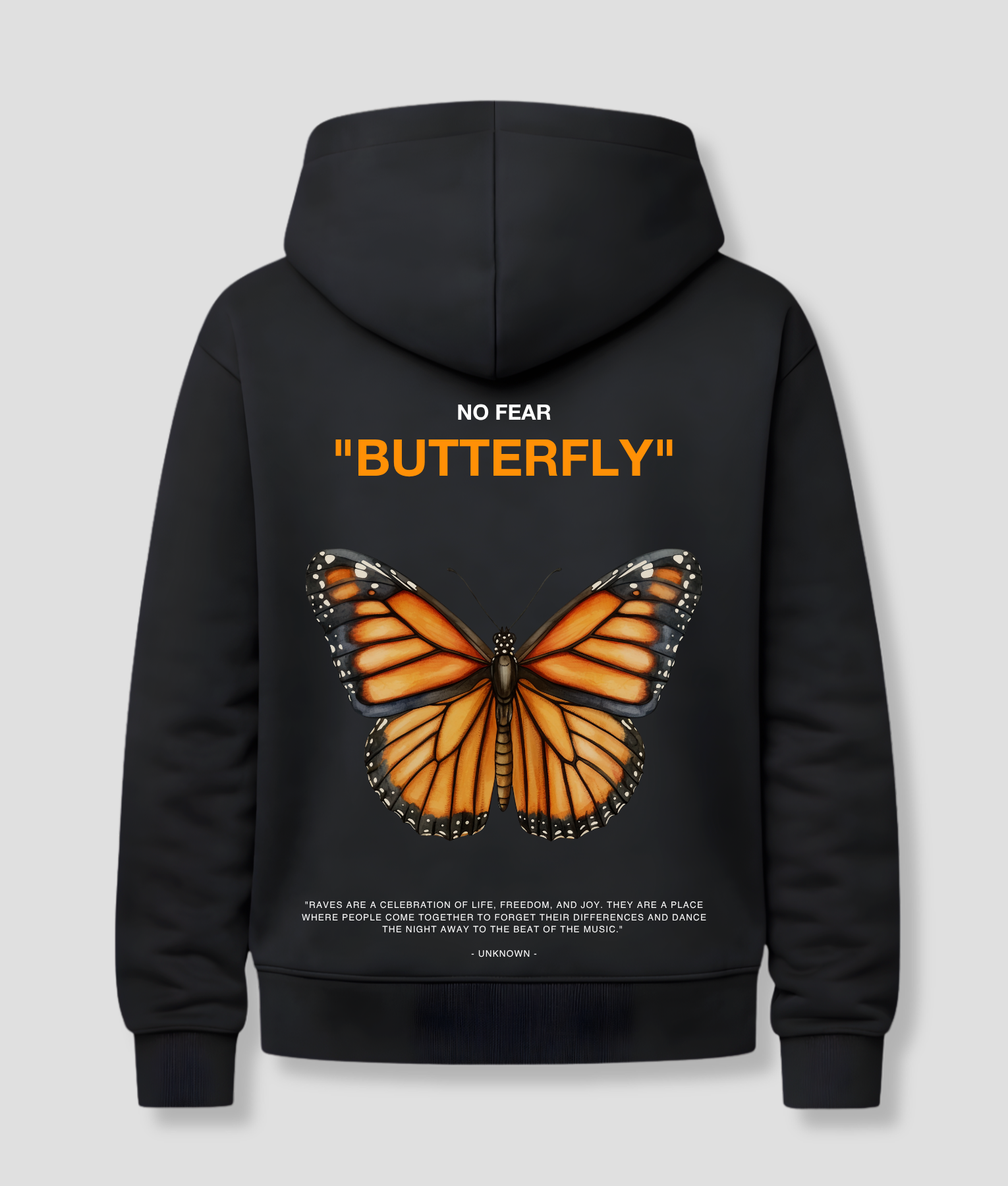 Butterfly-hoodie-oranje-zwart.png