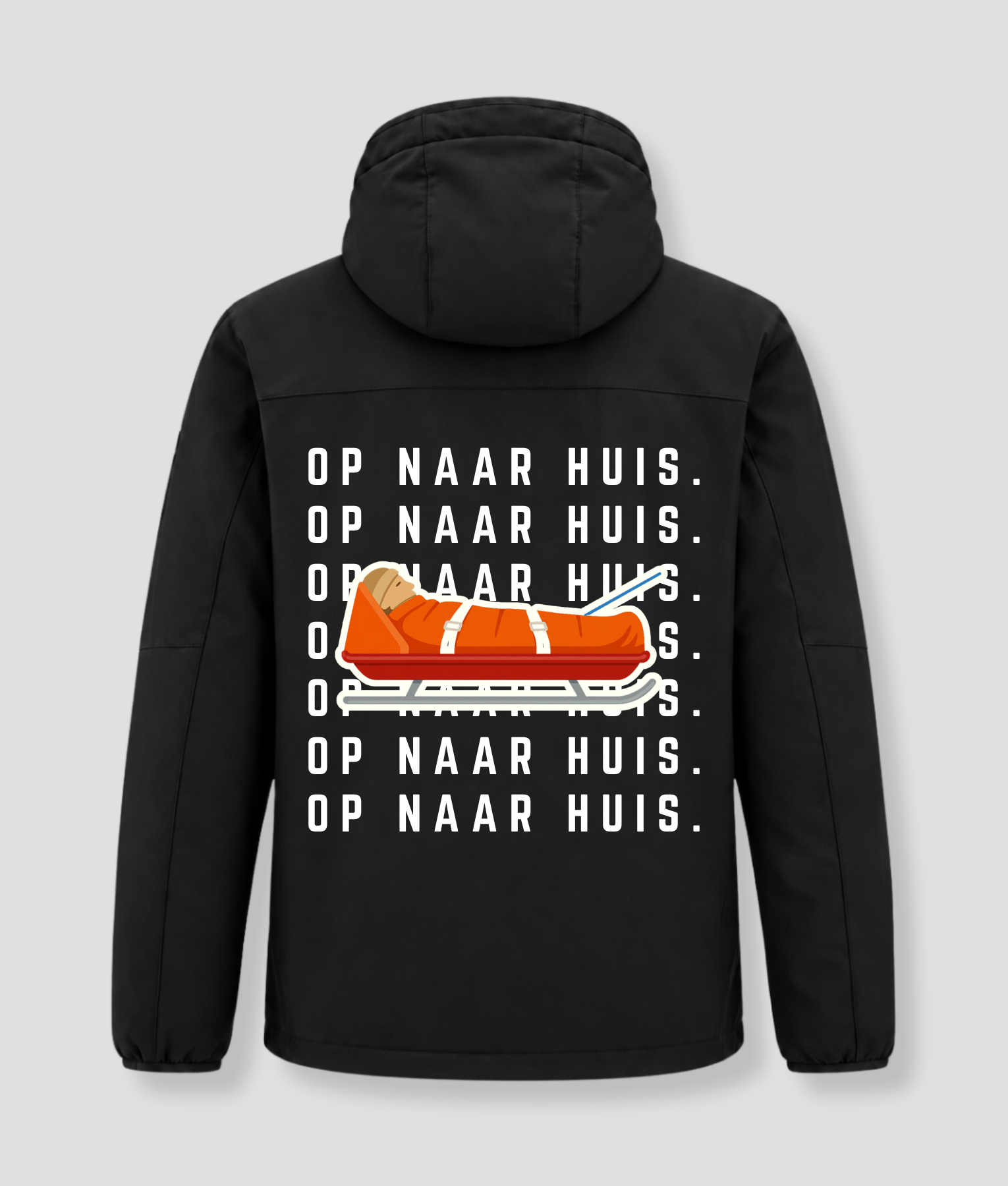 op naar huis winterjas