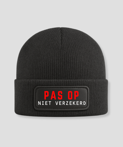 Pas op, niet verzekerd