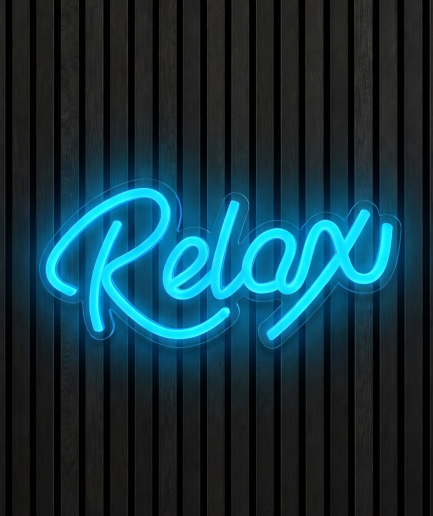 Relax neon neon verlichting