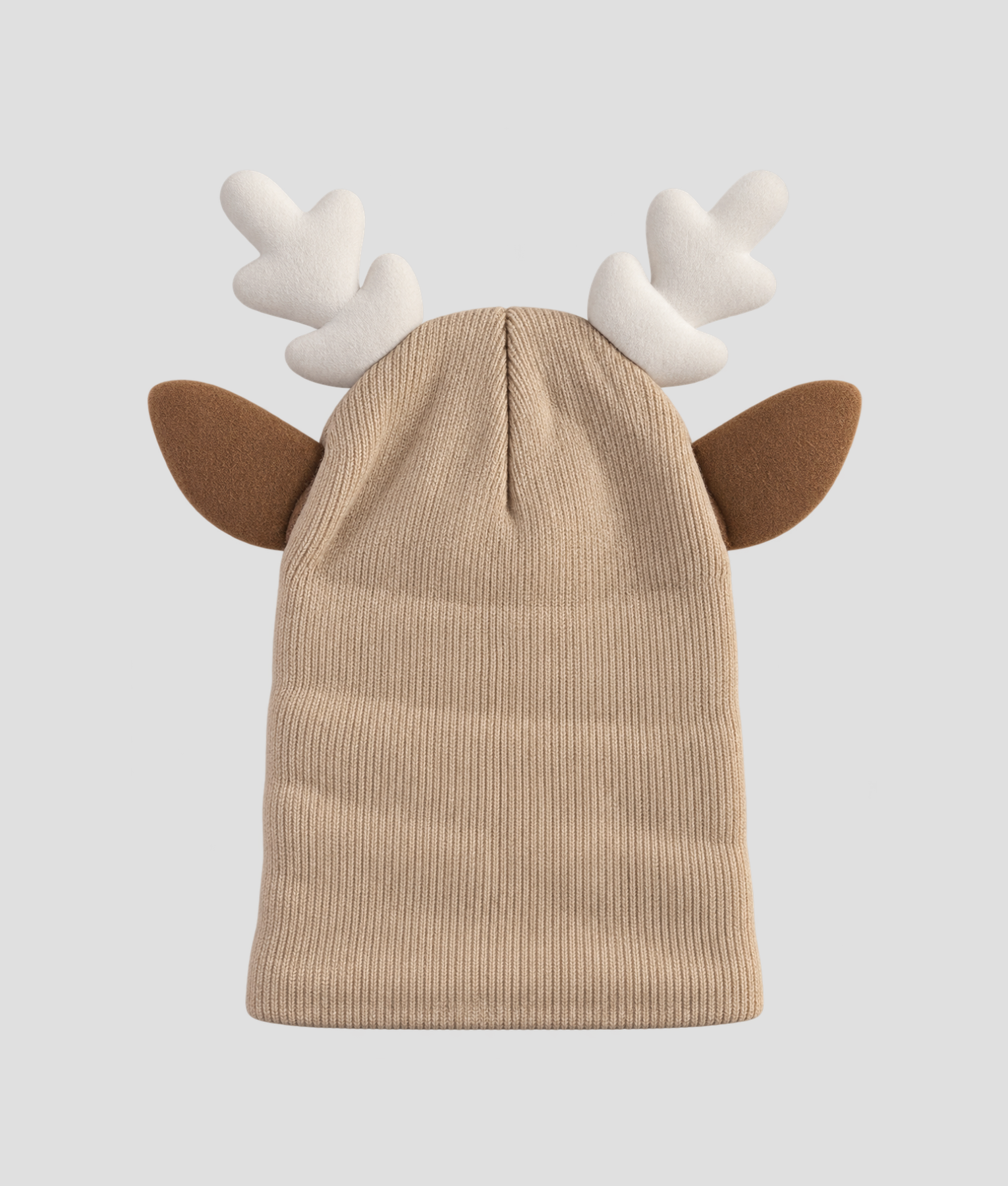 Rendier beige skihelm cover muts los