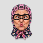Kusjes oma skimasker