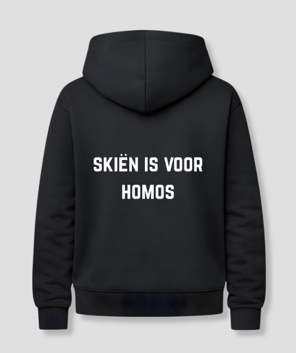 skien is voor batties hoodie zwart