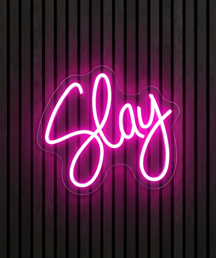 Slay neon neon verlichting