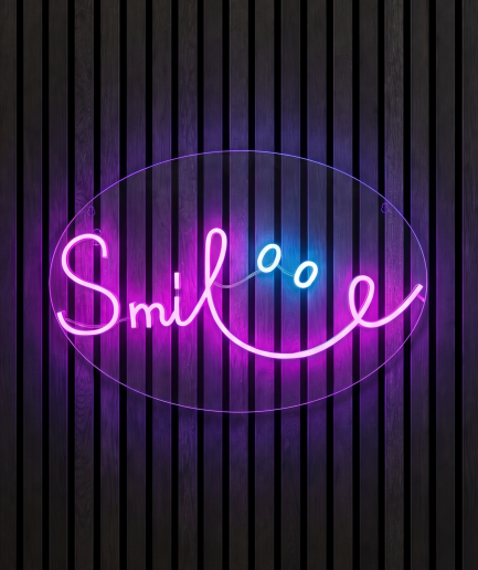 Smile neon verlichting