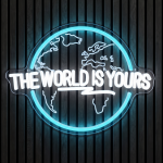 The world is yours neon neon verlichting