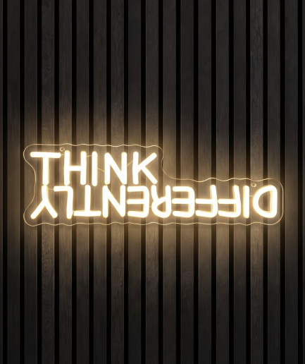 Think differently neon neon verlichting